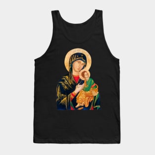 Our Lady of Perpetual Help (transparent background design) Tank Top